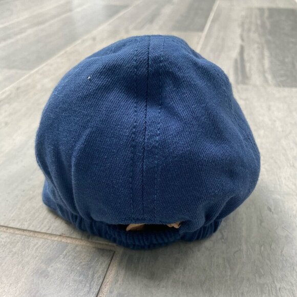 Gymboree Embroidered Dinosaurs Reversible Baseball Hat - Blue, Size 3–6 Months - Picture 3 of 10
